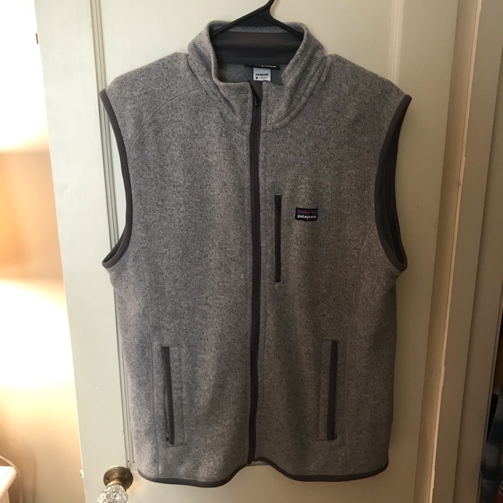 Patagonia Men’s Better Sweater Vest | Size M gray